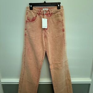Emory Park Peach Wash Jeans